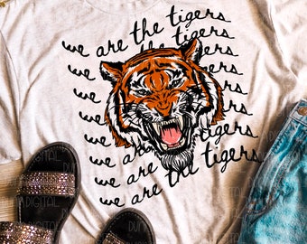 Tiger Mascot PNG, Tiger Sublimation Design DOWNLOAD, Tiger Shirt Design, Tiger png, Sublimation Shirt Design