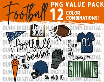 Football PNG, Football PNG Value Pack, Football Mom PNG, Mascot pngs, Football Sublimation Design Download, Football Sublimation