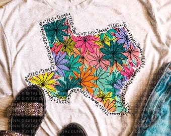 Texas PNG File For Sublimation, Texas Sublimation Designs, Texas PNG, Texas Sublimation Designs Download