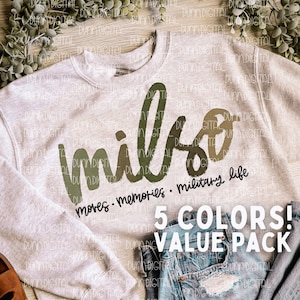 Military Wife PNG, MilSo PNG, Military Wife Sublimation Design, Military Wife PNG For Sublimation, Milso png, uscm png, army png, navy png