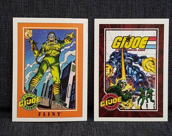 1991 G.I. Joe Trading Cards - Hasbro 1st Series - #s 2 and 152