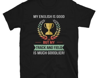 Funny Track And Field School Or College Subject Unisex Shirt Gift