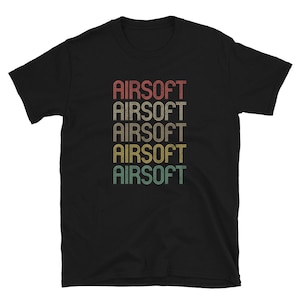 Retro Style Airsoft Unisex Shirt Gift