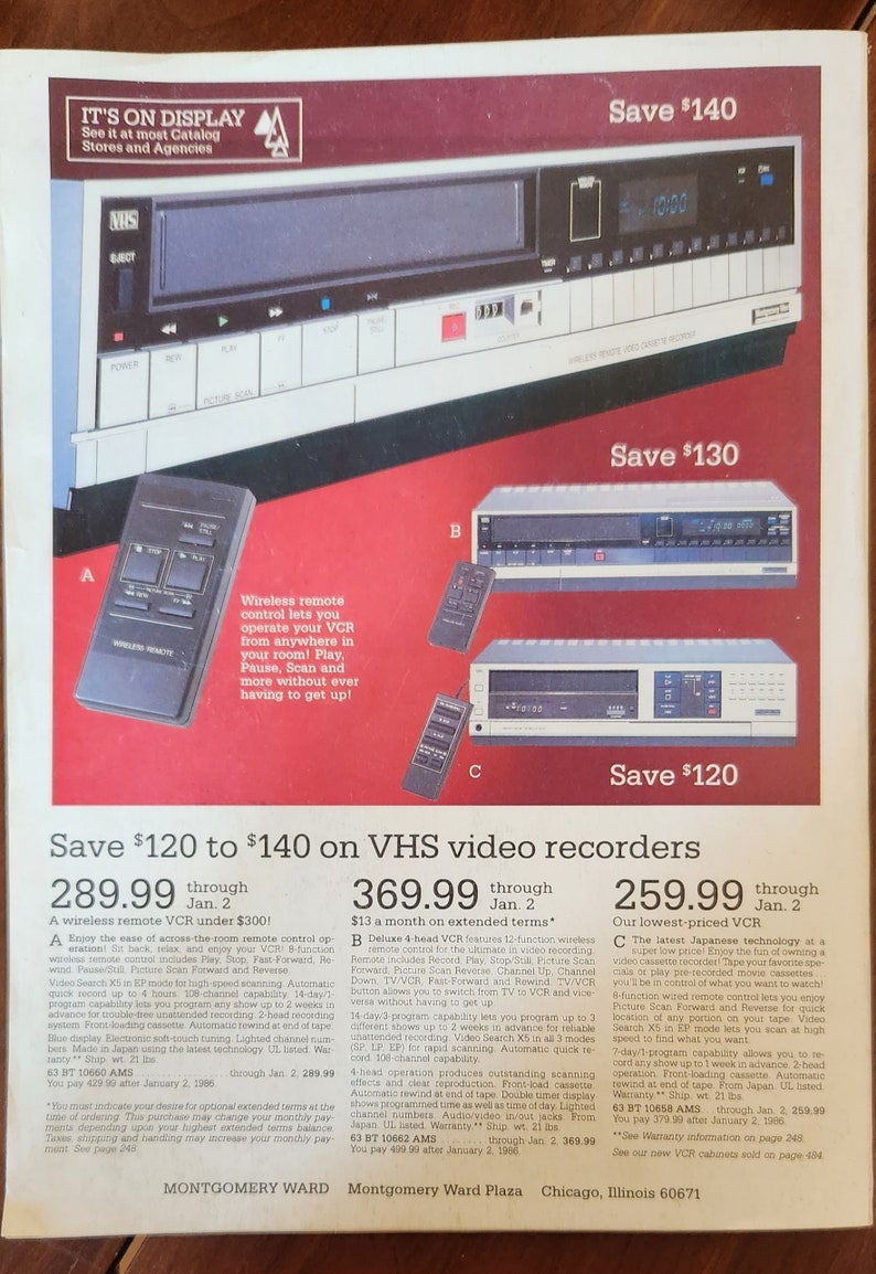 Montgomery Ward Christmas Catalog WISHBOOK 1977 or 1985 Etsy