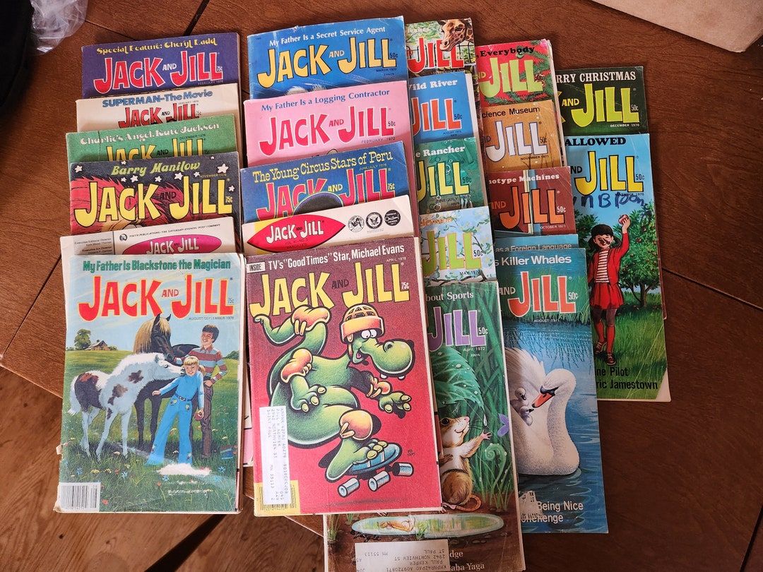 Jack and Jill Magazines 19701979 Vintage Etsy