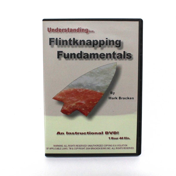 Flintknapping fundamentals DVD