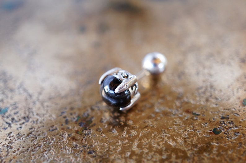 Piercing,Cartilage Earring,Helix Auricle Lobe,Ear Stud Barbell-Surgical Steel