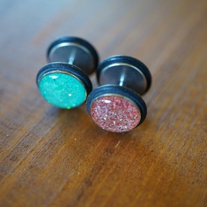 Glitter ear shop plugs