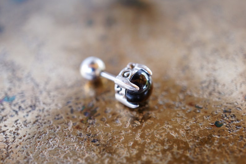 Piercing,Cartilage Earring,Helix Auricle Lobe,Ear Stud Barbell-Surgical Steel