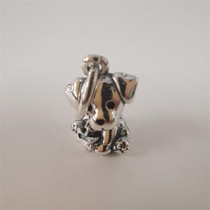 pandora labrador puppy pendant charm doggy dog ale Sterling silver s925