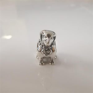 pandora silver labrador dog charm Sterling silver s925