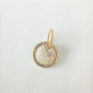pandora sparkling aries zodiac star sign charm pendant