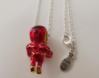 Pandora Ale S925 Silver Avengers Iron Man Necklace Set 45