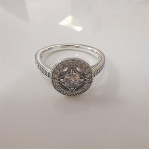 new pandora silver vintage allure ring