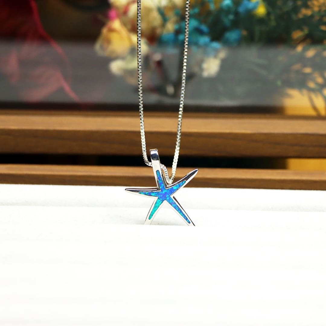 Sea Star Necklace Stainless Steel main image 1