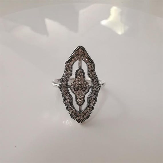 Pandora sparkling lace ring discount
