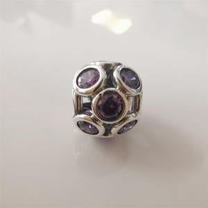 pandora sterling s925 silver purple whimsical lights
