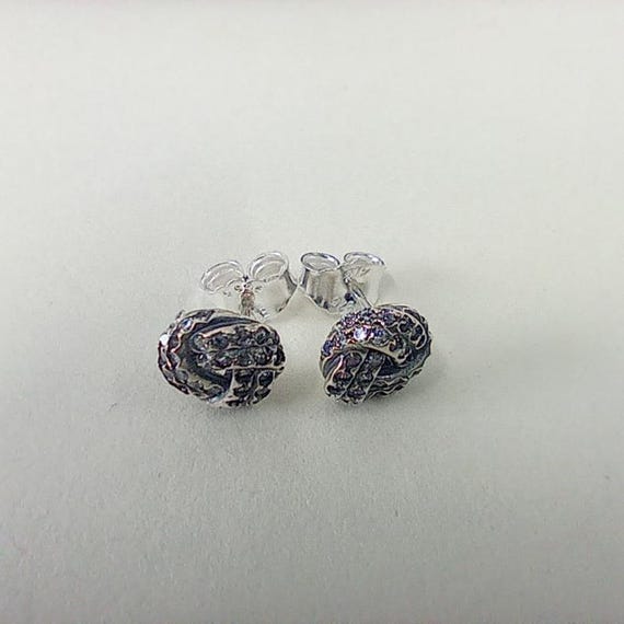 PANDORA Sparkling Love Knot Ring, Clear CZ 190997CZ-52 EU 6 US Pandora Sparkling Love Knot Ring Size L.5 Approx 2.7g Preowned