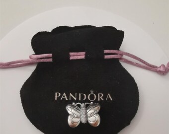 アクセサリー Pandora Oversized Butterfly Charm Metamorphosis Oversized Charm Necklace | Sterling silver