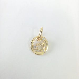 pandora sparkling capricom zodiac star sign charm pendant
