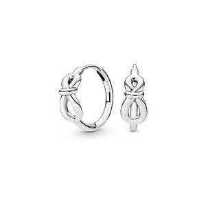 Pandora Infinity Knot Hoops Earrings S925 ALE
