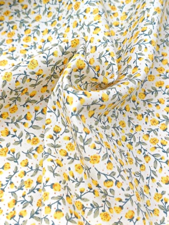 Boho Cloth Canning Yellow - Sew Kind of Wonderful - PER QUARTER METRE Boho Cloth Canning Yellow - Sew Kind of Wonderful - PER QUARTER METRE