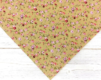 Cotton Fabric, Floral Fabric, Small Print Fabric, Poly Cotton Fabric, Floral Print Cotton, Small Flower Fabric, Quilting Fabric, UK Fabric
