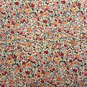 Small Vintage Floral Fabric Cotton Liberty Ditsy floral Printed