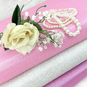 Glitter Plain Dyed Fabric, 100% Cotton with Glitter Finish, Sparkle Shimmer Material, Quilting Fabric by the Fat Quarter/Half Metre/Metre
