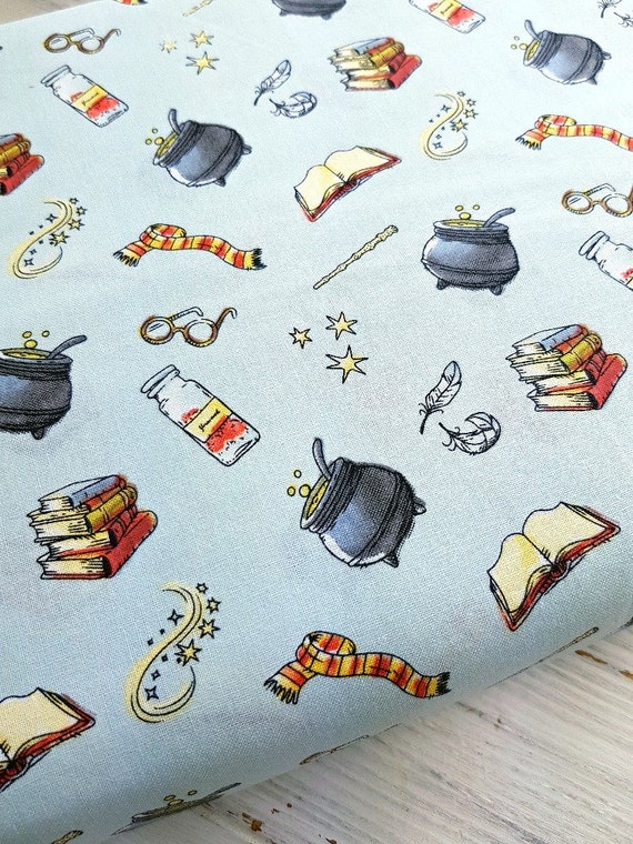 Harry Potter Stoff Von Hogwarts – Karierte Meterware Aus 100% Baumwolle Zum Basteln & Nähen
