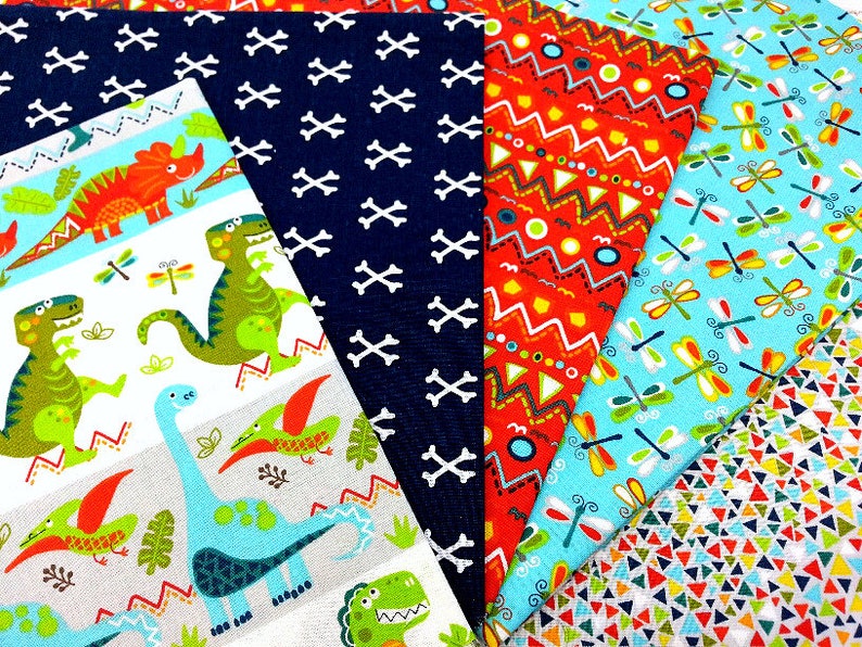 dinosaur fat quarters