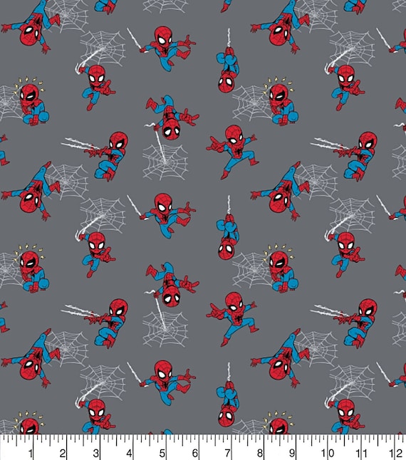 Spider-Man Half Yard Bundle, Marvel Comics for Camelot Fabrics