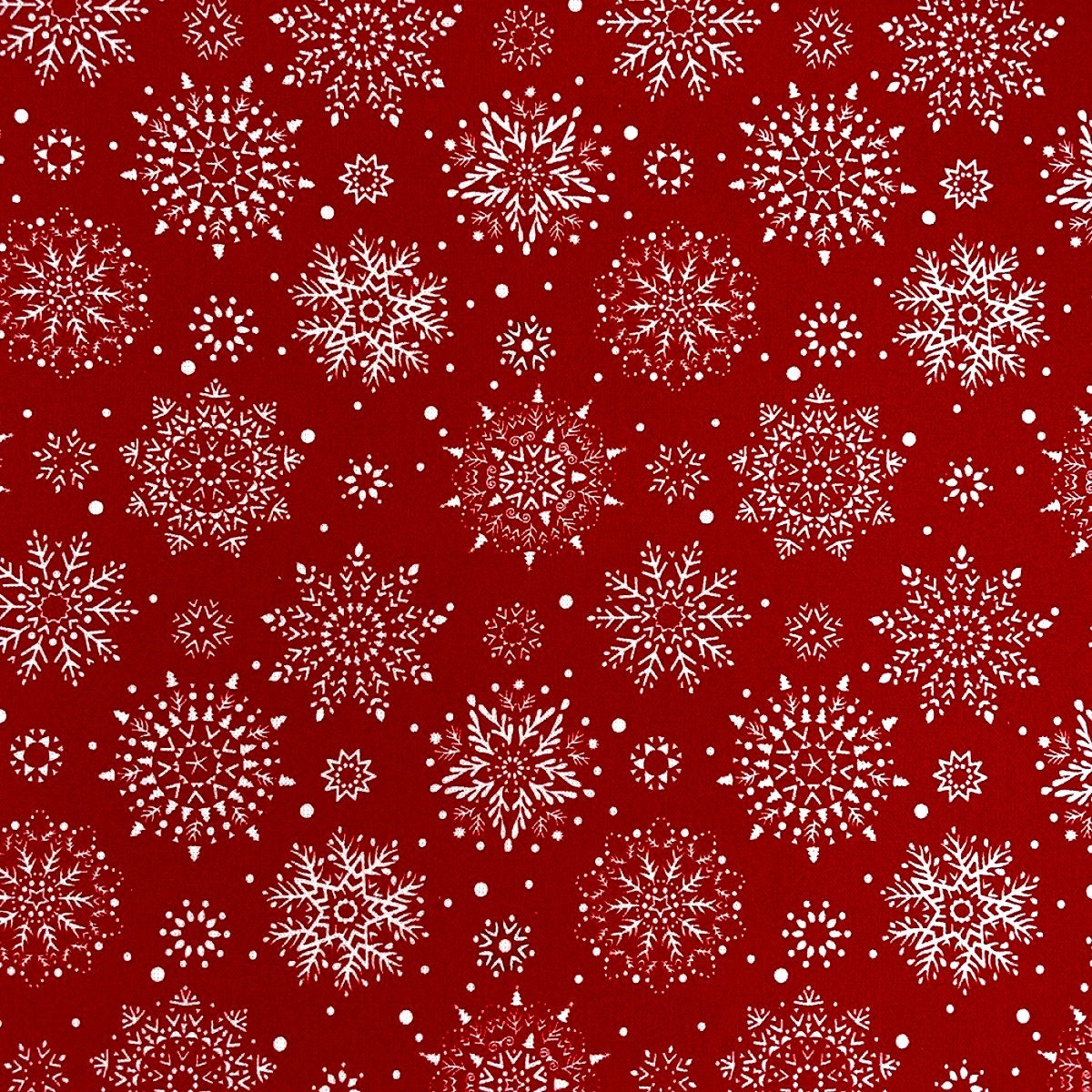 Christmas Fabric by the Yard, Quilting Cotton, Green Red White, Stockings,  Candy Canes, Holiday Festive Snow, Snowflakes, Pretty 