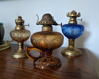 Decorative Oil Lamps Etsy