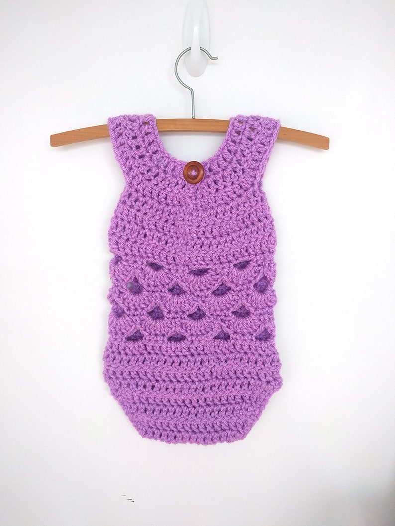 purple baby outfit