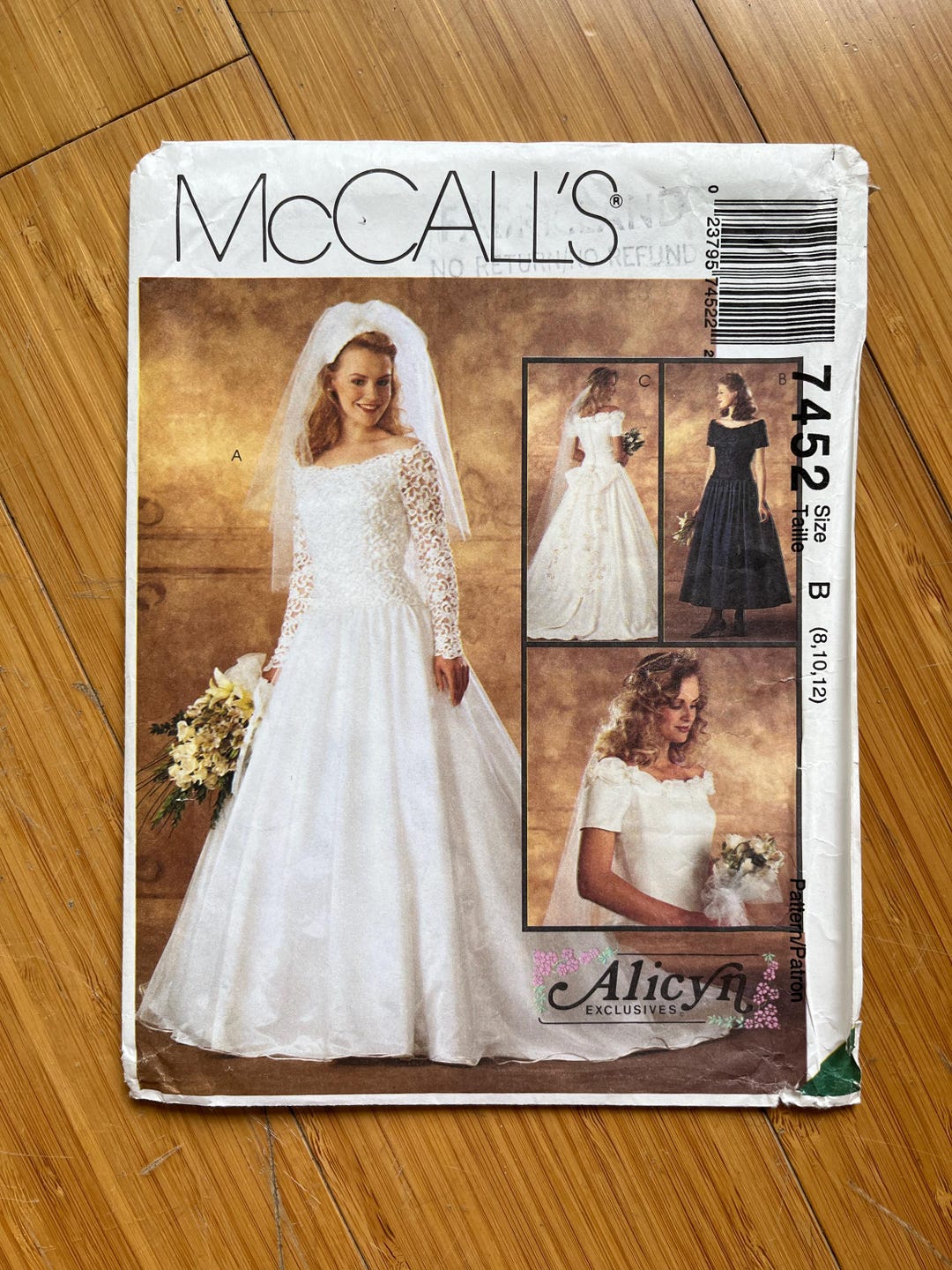 UNCUT 1995 Mccalls Pattern 7452. Sizes 8, 10, 12 - Etsy