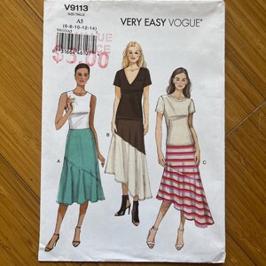 OSKRIT 2015 Vogue Mönster 9113. Storlekar 6, 8, 10, 12, 14