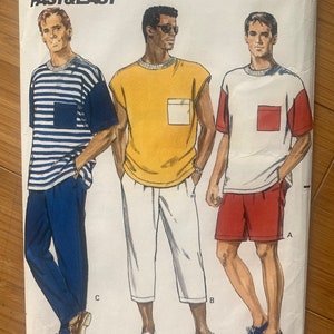 Patrón Butterick 4751, sin cortar, 1990. Tallas L y XL