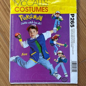 UNCUT 2001 McCalls Pattern P265. Sizes 4, 5, 6, 7, 8