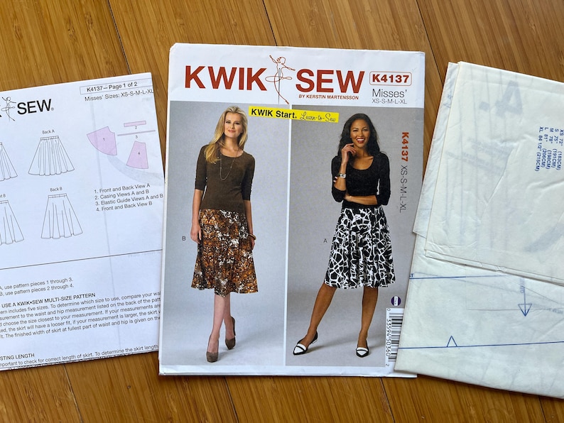 UNCUT 2015 Kwik Sew Pattern 4137. Sizes XS, S, M, L, XL - Etsy