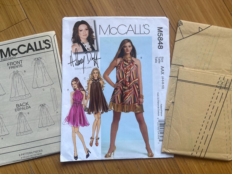 UNCUT 2009 Mccalls Pattern 5848. Sizes 4, 6, 8, 10 - Etsy