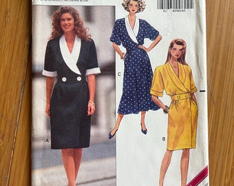 UNCUT 1991 Butterick Pattern 5260. Sizes 6, 8, 10, 12