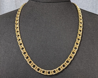 Lovely Vintage Gold-tone Chain Necklace by SHP EXCL  Jewellery