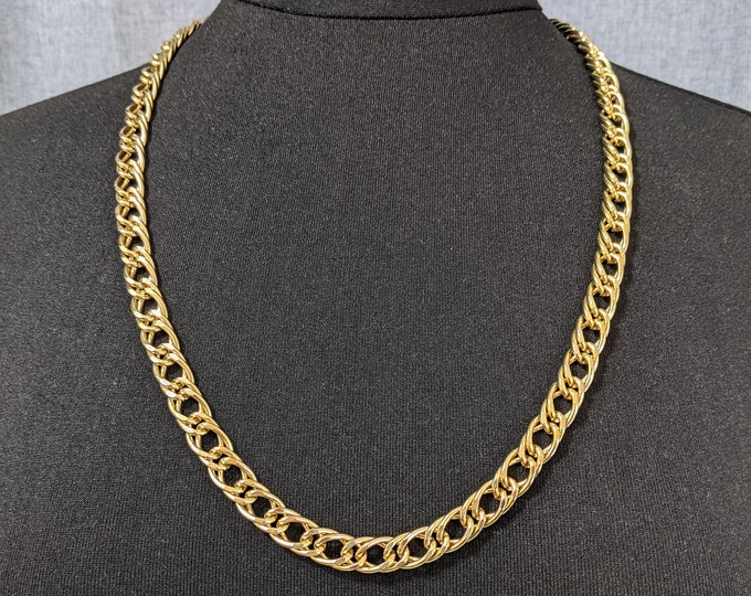 Lovely Vintage Gold-tone Chain Necklace by SHP EXCL  Jewellery