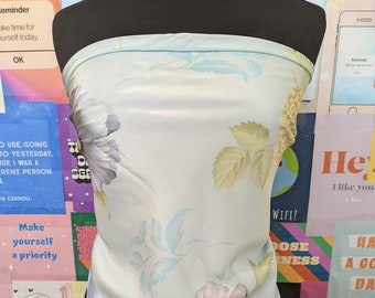 Lovely Blue Lavender Colour Large Pure Silk Scarf by Liz Claiborne 36"x 36"