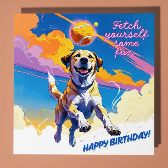 UK Greetings Geburtstagskarte Zum 8. Geburtstag – Humorvolles Hunde-Design, Mit Umschlag, 137 X 210 Mm