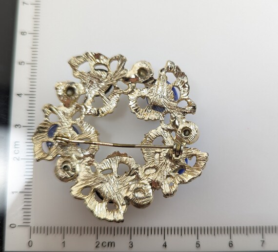 Beautiful Vintage Jewellery Multichrome Cabochons… - image 7
