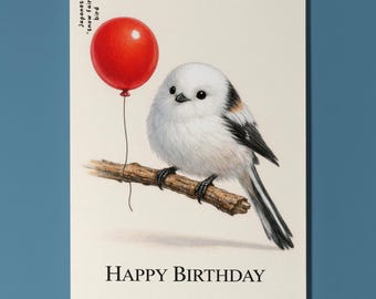 Animal Hugs Series Japanese Snow Fairy Pure Fluff Happy Birthday Card Premium quality Greeting Card  Envelope Personalised Friends Family