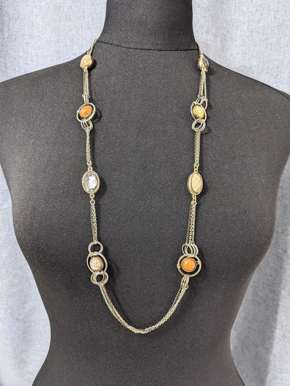 Lovely Vintage Brown Agate Colour Art 