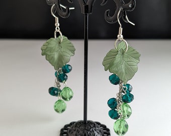 Gleaming Jewellery  Gooseberry Luxury Green  Earrings